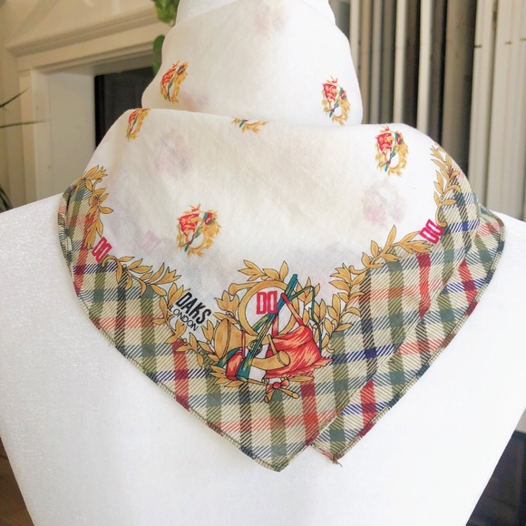 DAKS LONDON Handkerchief / Small Scarf - Picture 3 of 10